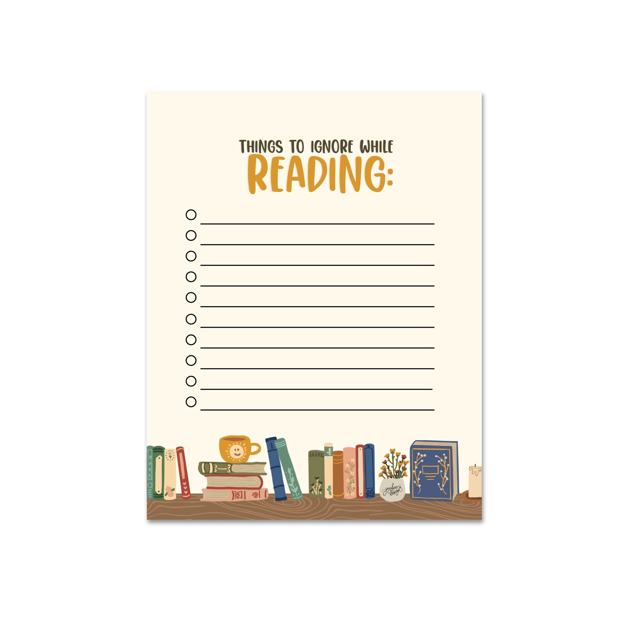 Things To Ignore While Reading Notepad – Jaybee Stationery Inc