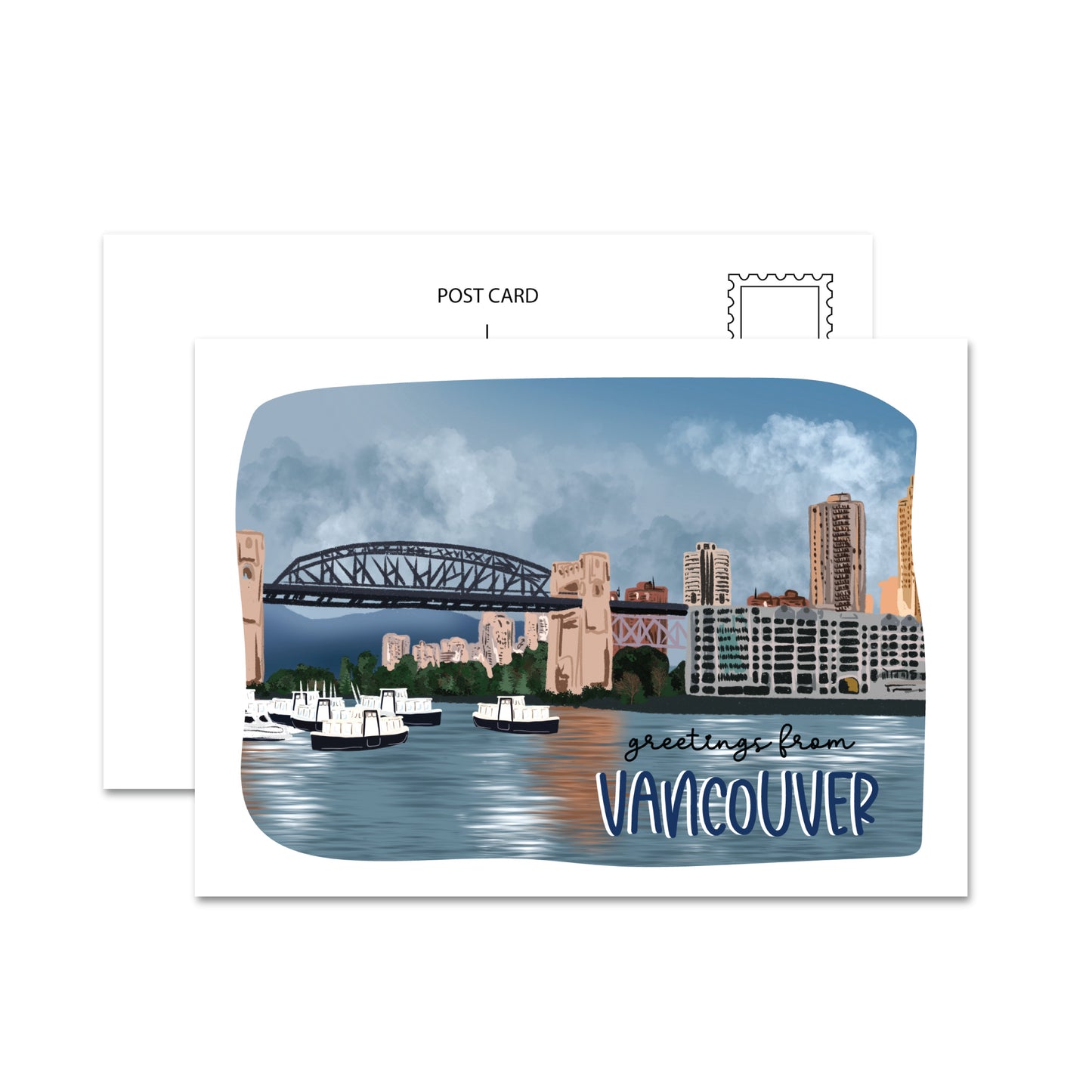 Greetings From Vancouver V2 Postcard