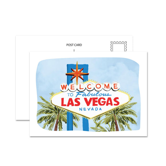 Welcome To Fabulous Las Vegas, Nevada Postcard