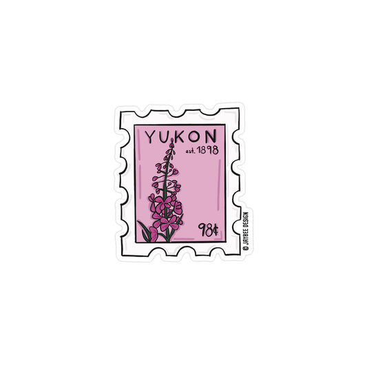 Yukon Stamp Vinyl Sticker