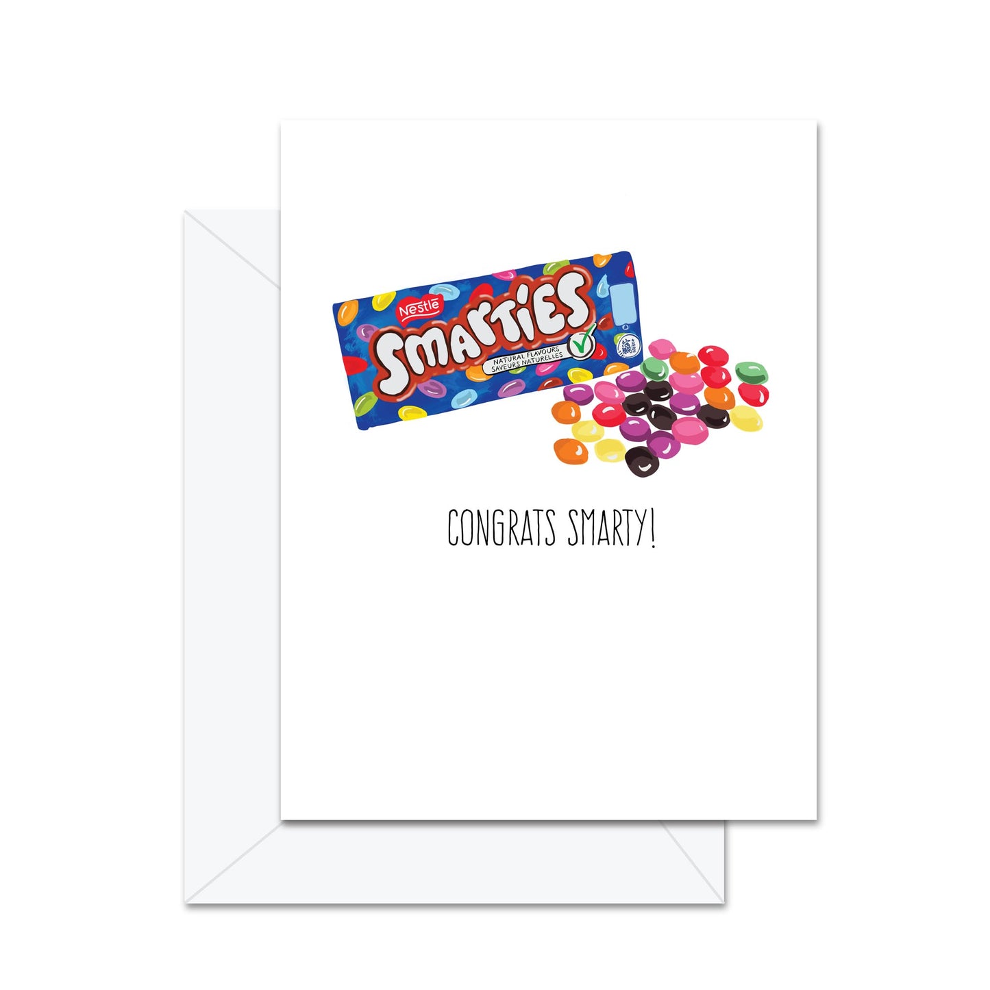 Congrats Smarty! - Greeting Card