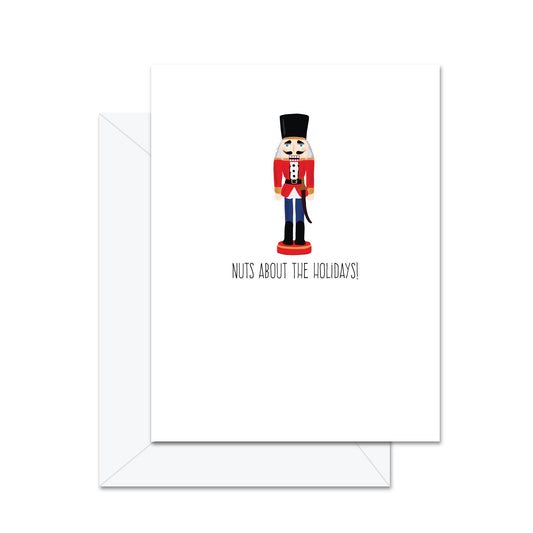 Nuts About The Holidays - Greeting Card
