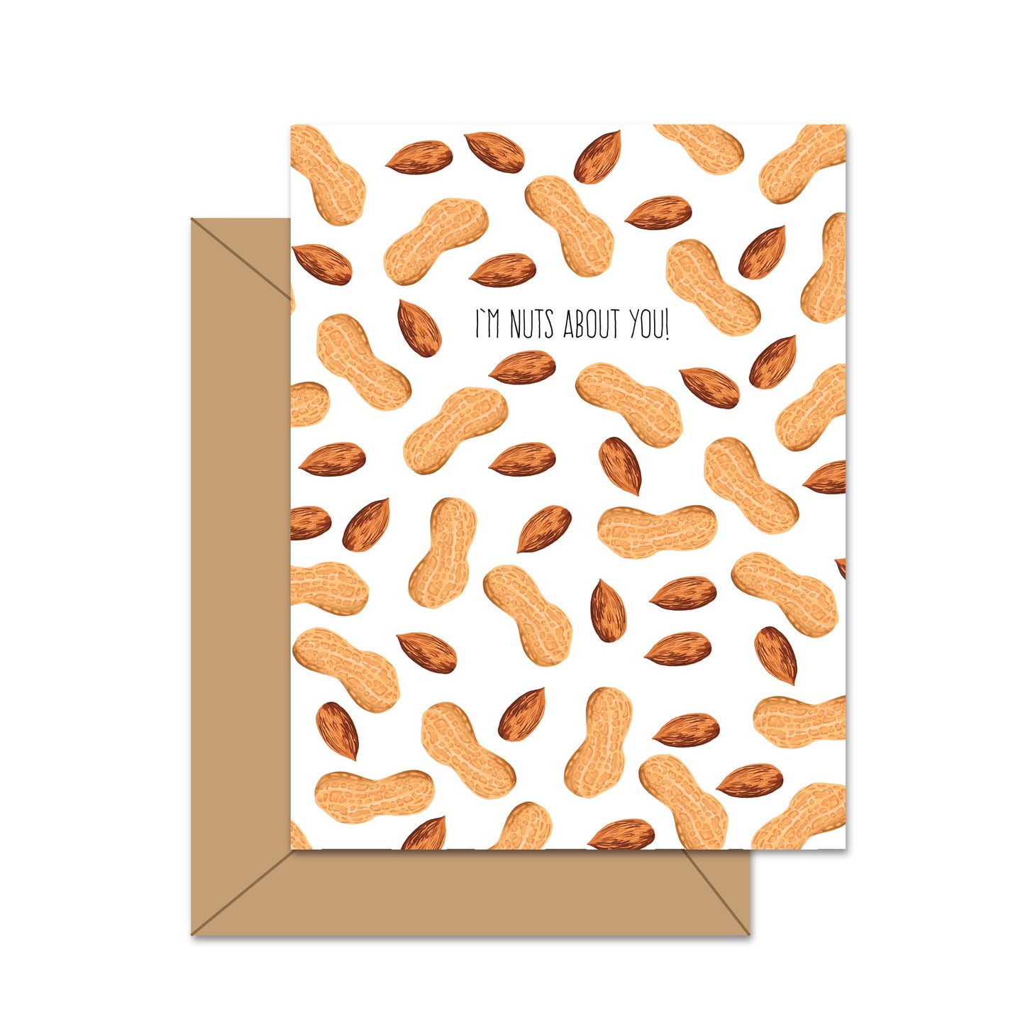 I'm Nuts About You! - Greeting Card