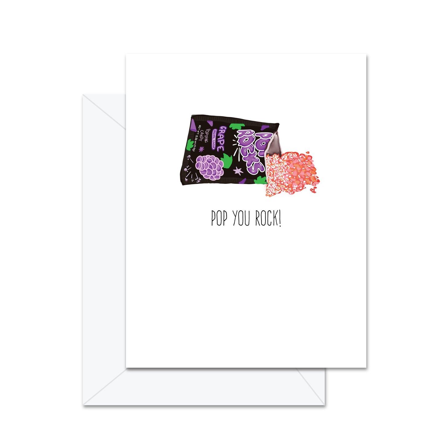 Pop You Rock! - Greeting Card