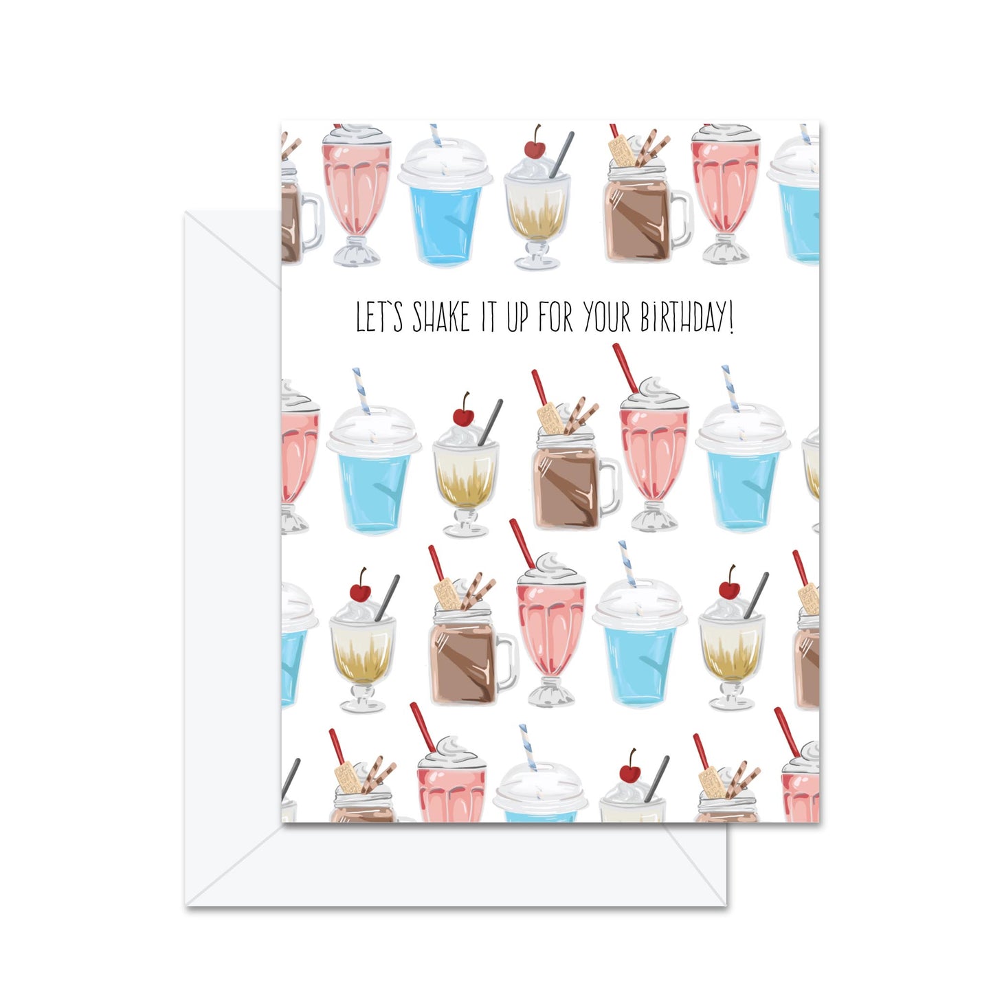 Let's Shake It Up For Your Birthday! - Greeting Card