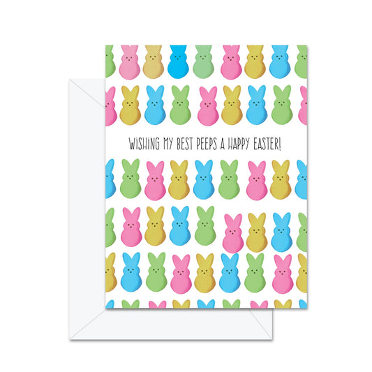 Wishing My Best Peeps A Happy Easter - Greeting Card