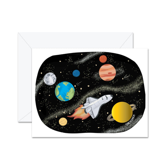 Hope Your Birthday Is Out Of This World - Scratch Greeting Card