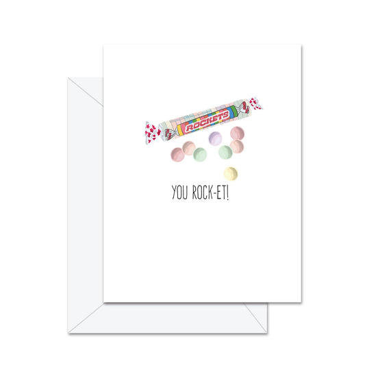 You Rock-et - Greeting Card