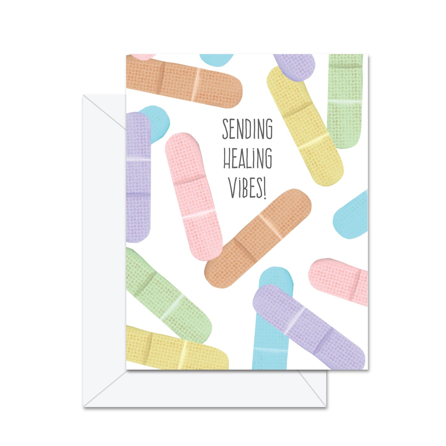 Sending Healing Vibes! - Greeting Card