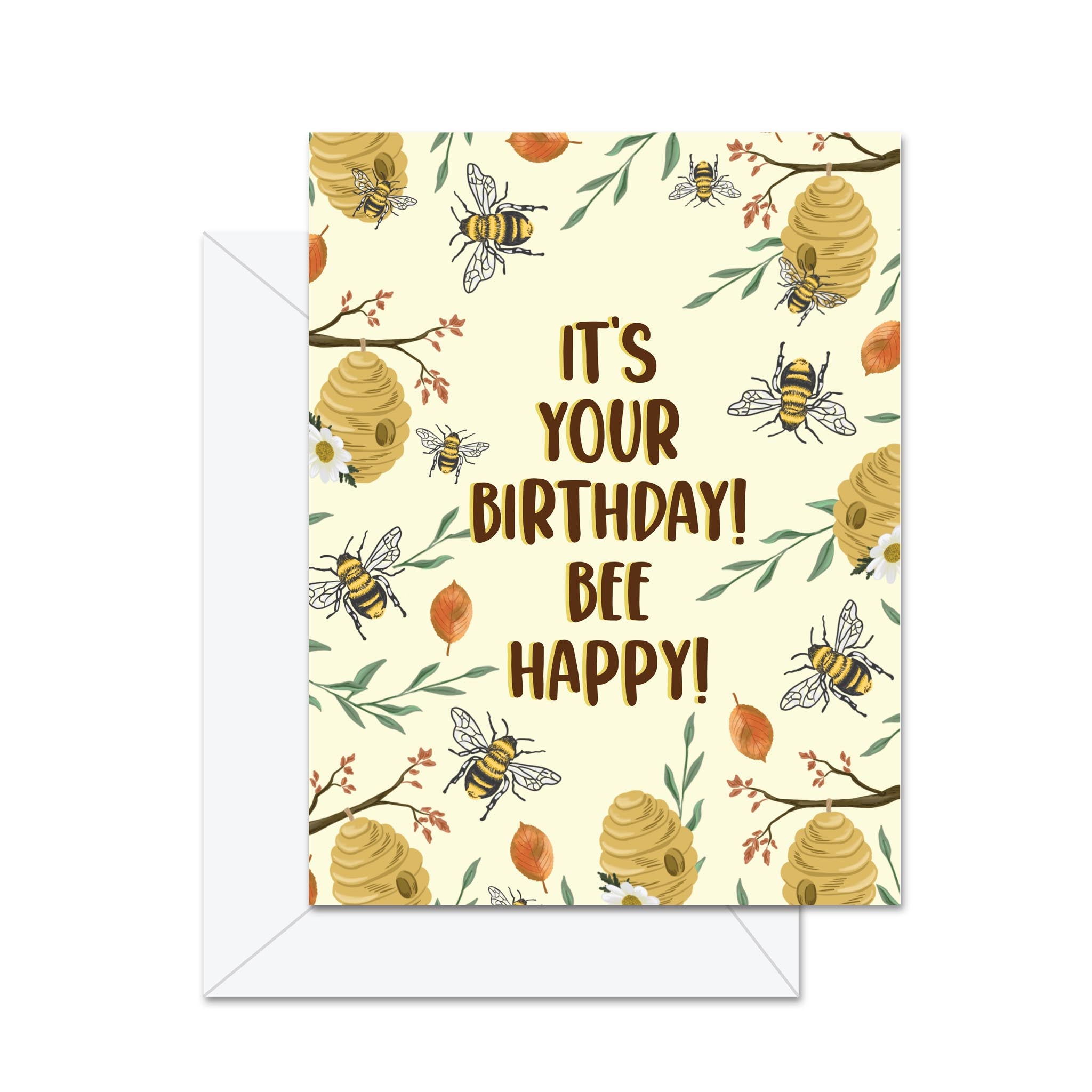 It's Your Birthday! Bee Happy! - Greeting Card – Jaybee Stationery Inc
