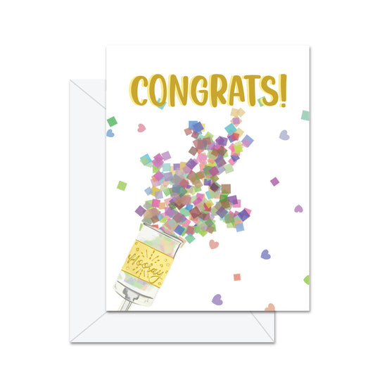 Congrats! (Popper) - Greeting Card