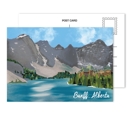 Banff, Alberta Postcard
