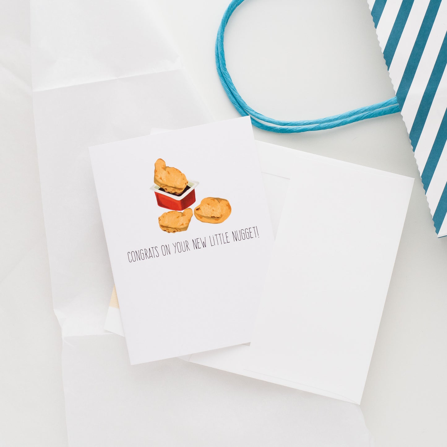 Congrats On Your New Little Nugget! - Greeting Card