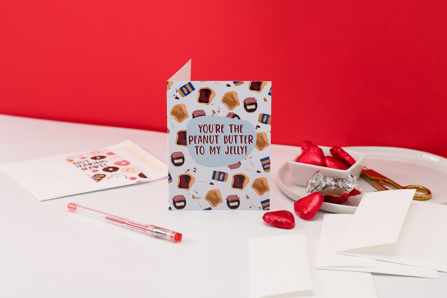 You're The Peanut Butter To My Jelly - Greeting Card