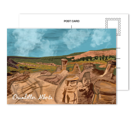 Drumheller, Alberta - Postcard