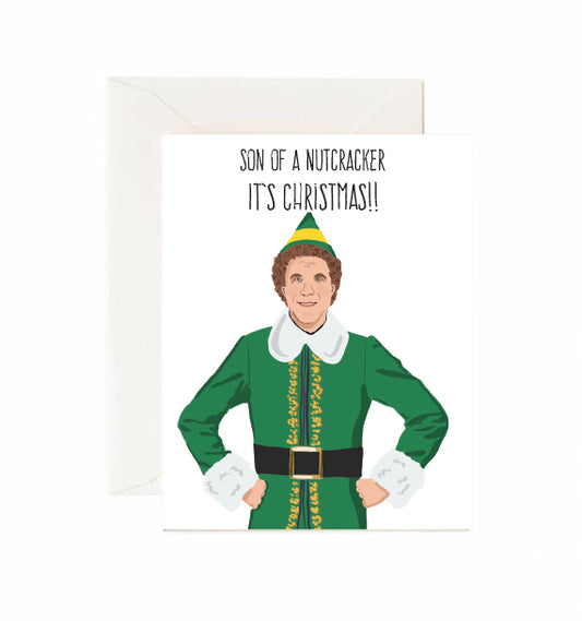 Son Of A Nutcracker It's Christmas! - Greeting Card