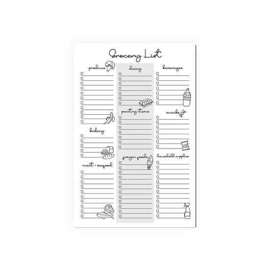 Grocery List - Notepad