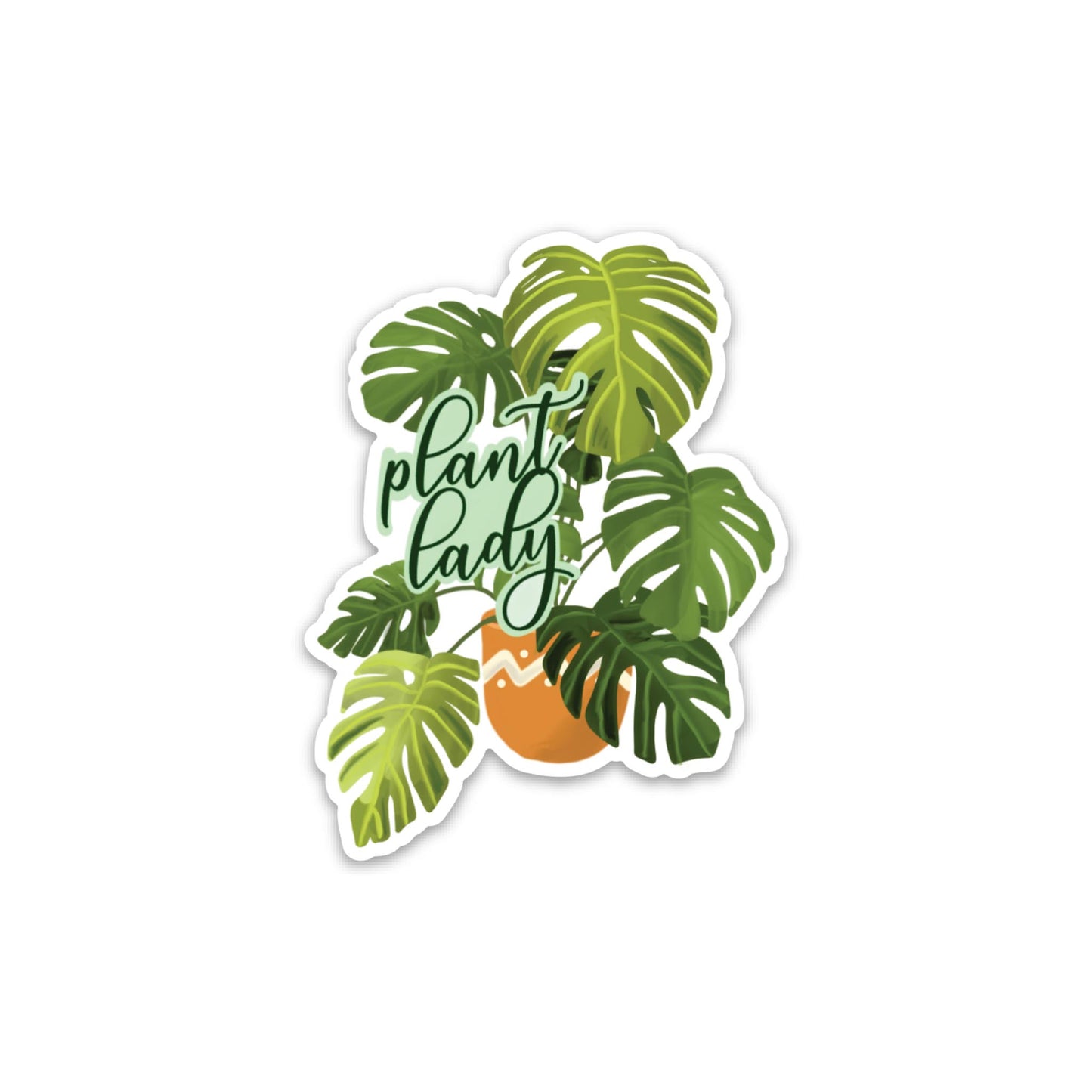 Plant Lady Matte Sticker