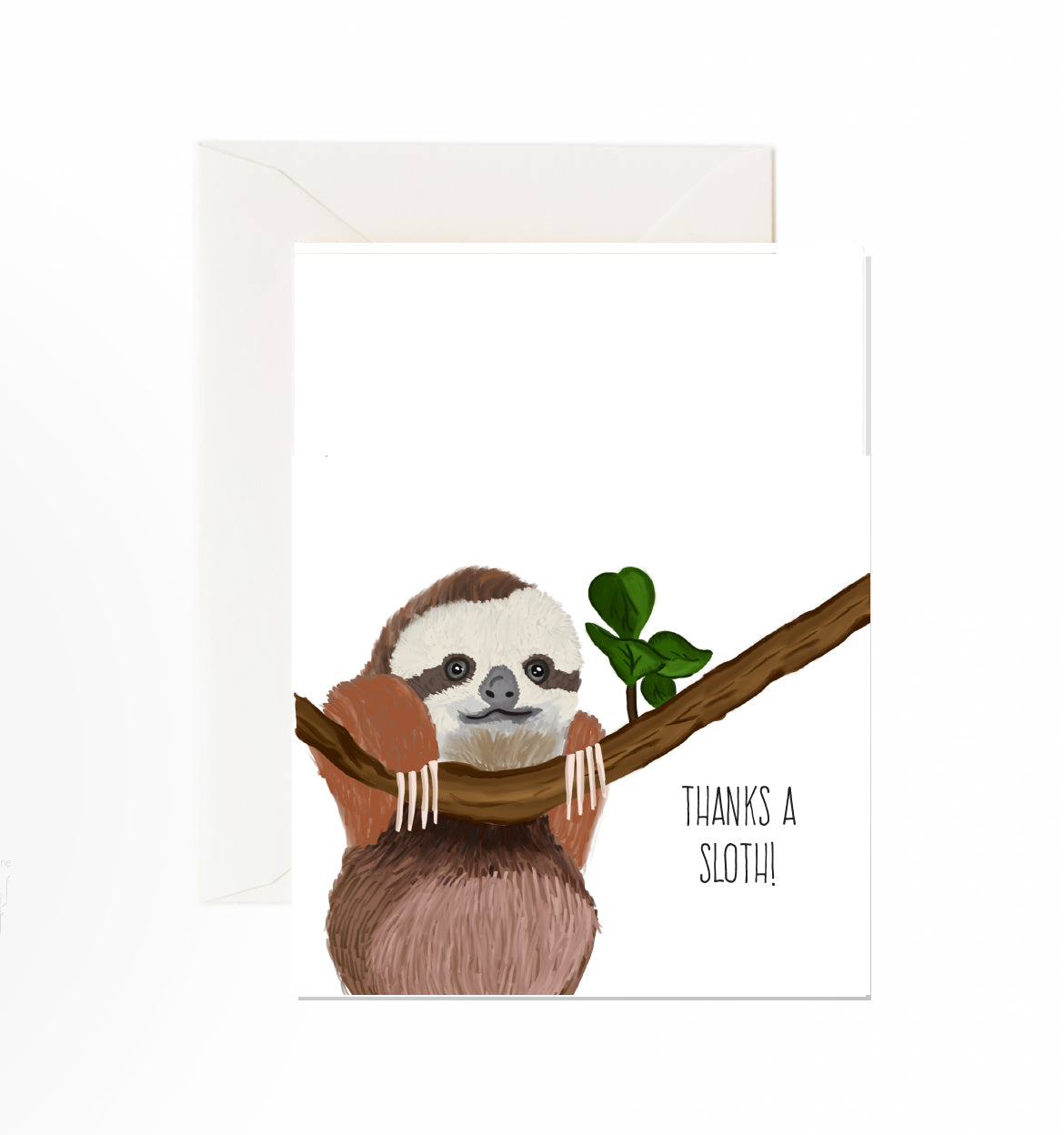 Thanks A Sloth! - Greeting Card